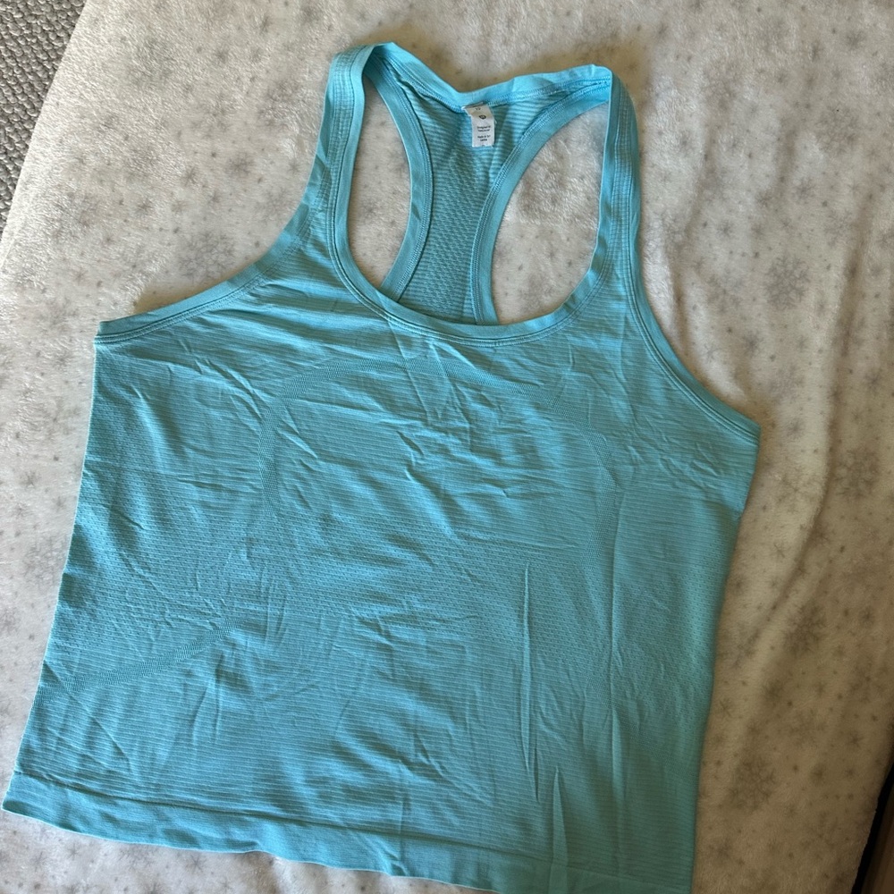 Lululemon Athletica Turquoise Tank Top